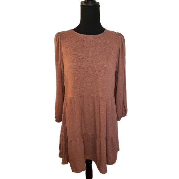 Abercrombie & Fitch Dresses & Skirts - Abercrombie Smock Dress Mauve Size Small